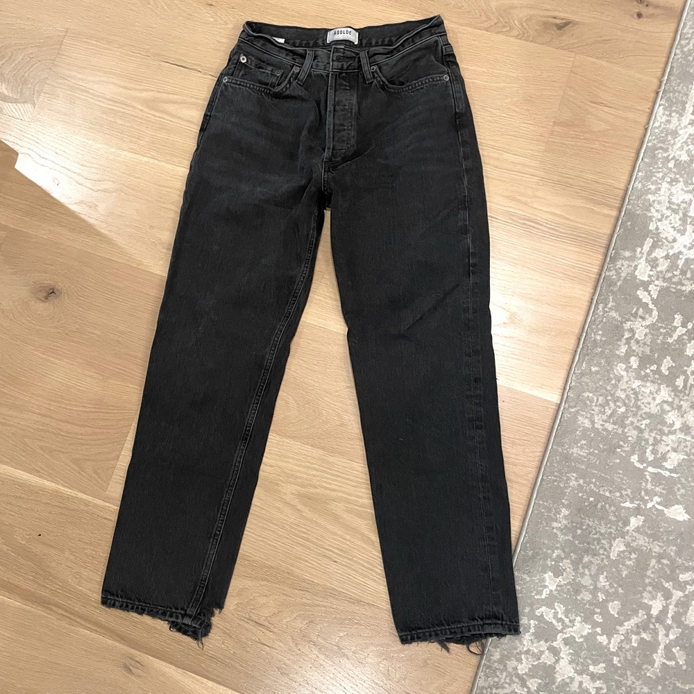 Agolde Lana high rise straight leg jeans. Size 26